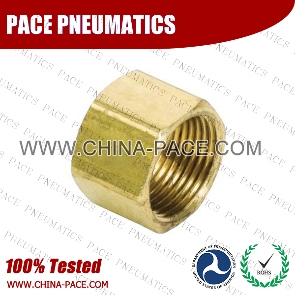 Nut Compression fittings, Brass connectors, Brass Pipe Joint Fittings, Pneumatic Fittings, Air Fittings